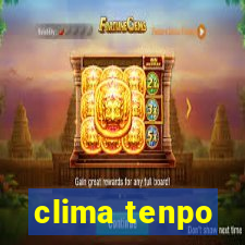 clima tenpo