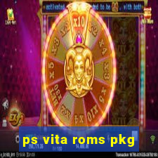 ps vita roms pkg