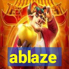 ablaze