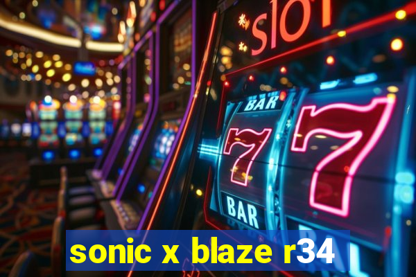 sonic x blaze r34