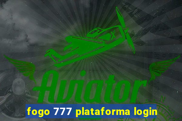 fogo 777 plataforma login