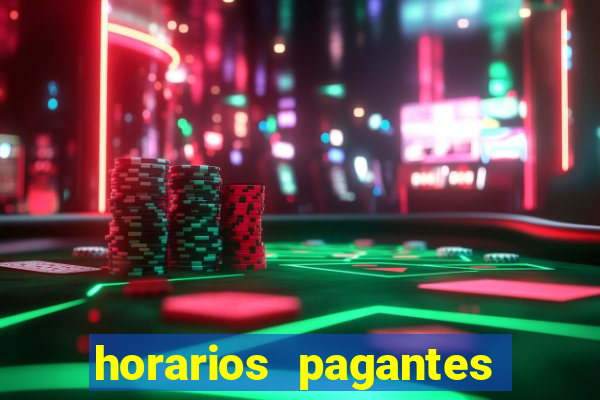 horarios pagantes fortune mouse