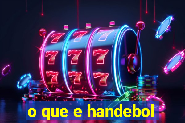 o que e handebol