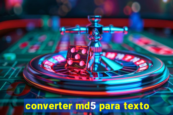 converter md5 para texto