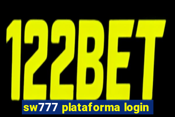 sw777 plataforma login