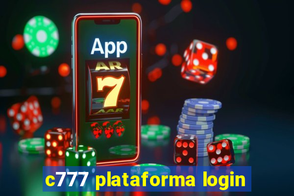 c777 plataforma login