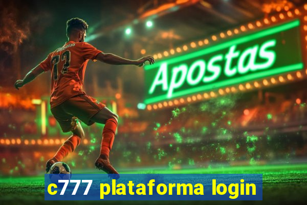 c777 plataforma login