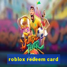 roblox redeem card