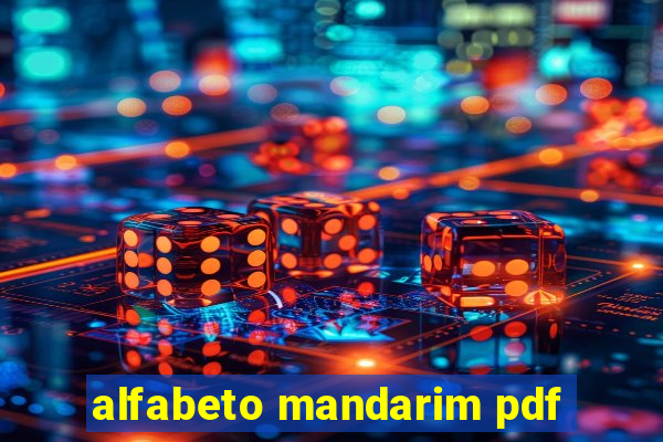 alfabeto mandarim pdf