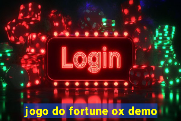 jogo do fortune ox demo