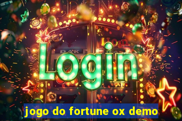 jogo do fortune ox demo