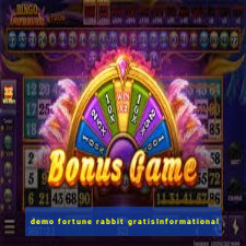 demo fortune rabbit gratisInformational