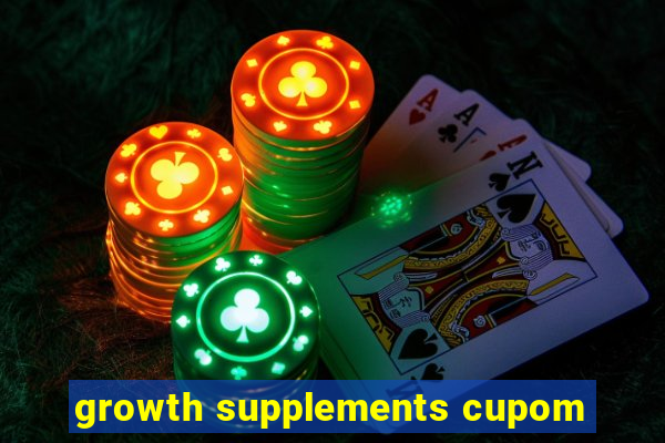 growth supplements cupom