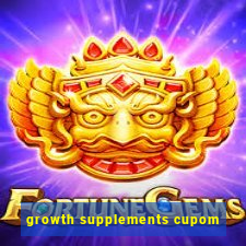 growth supplements cupom