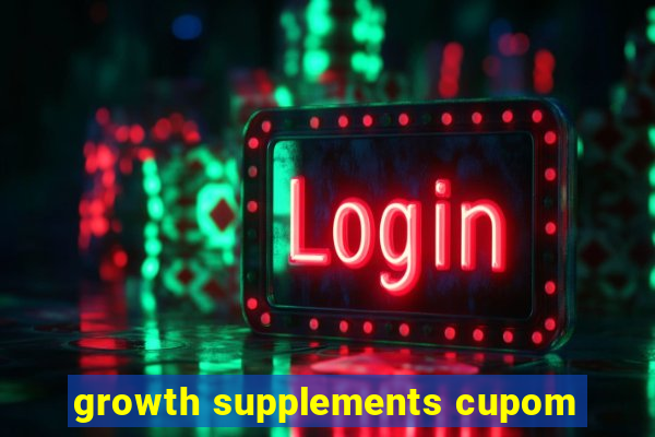 growth supplements cupom