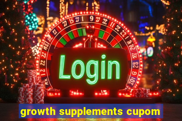 growth supplements cupom