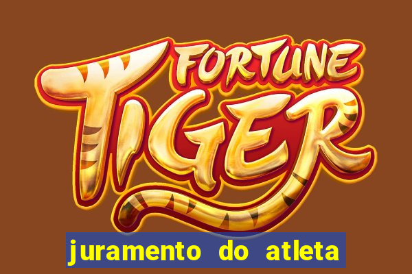 juramento do atleta jogos internos