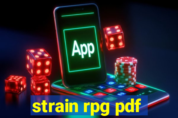 strain rpg pdf