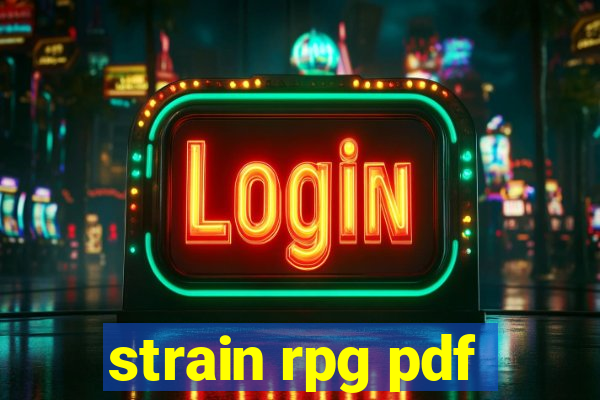 strain rpg pdf