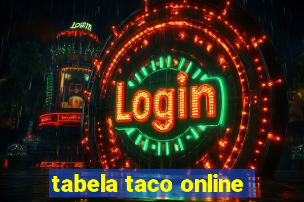 tabela taco online