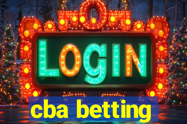 cba betting