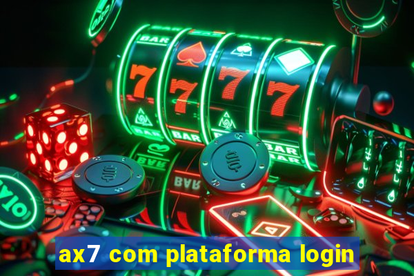 ax7 com plataforma login