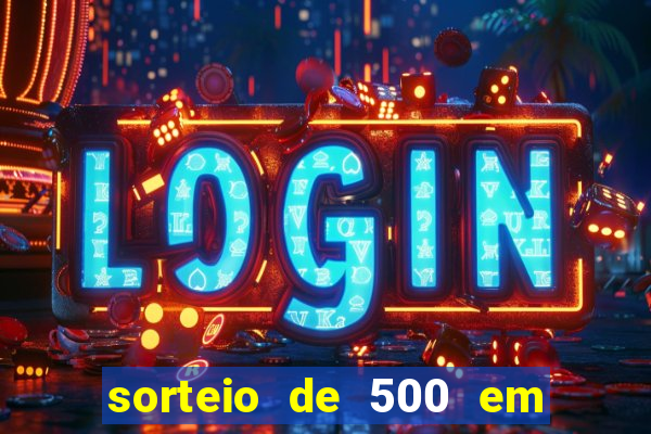 sorteio de 500 em cash toda segunda feira novibet