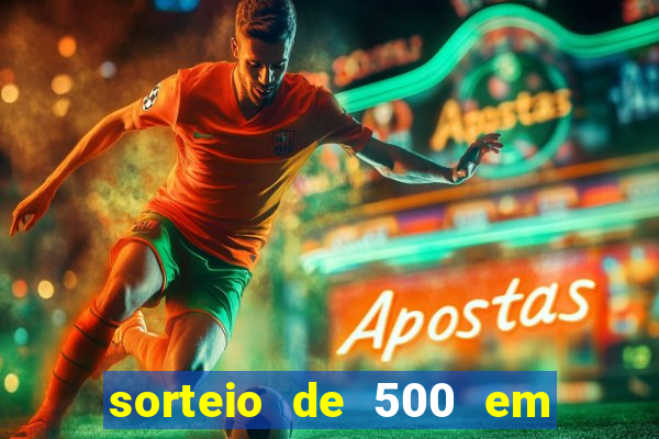 sorteio de 500 em cash toda segunda feira novibet