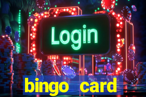 bingo card generator with pictures