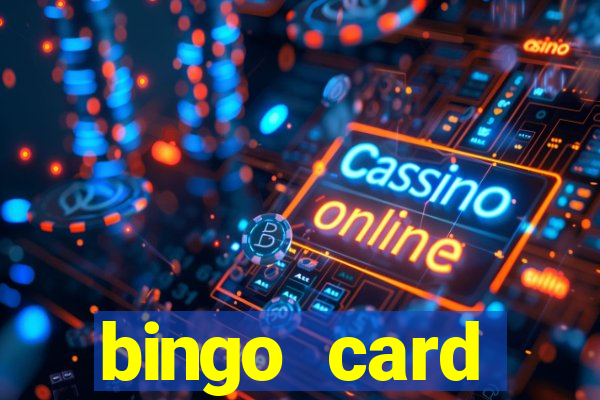 bingo card generator with pictures