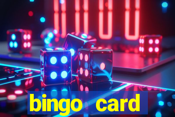 bingo card generator with pictures