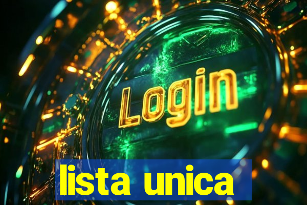 lista unica