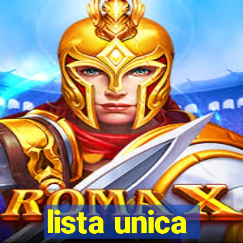 lista unica