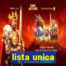 lista unica