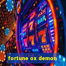 fortune ox demon