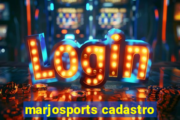 marjosports cadastro