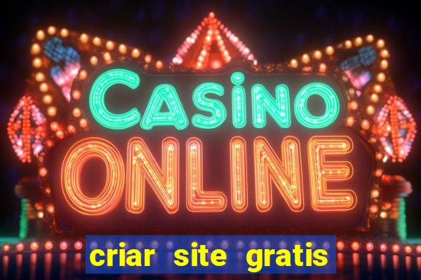 criar site gratis de jogos