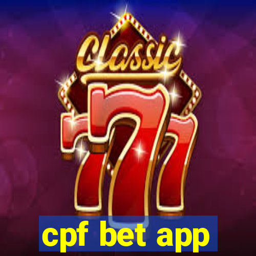 cpf bet app