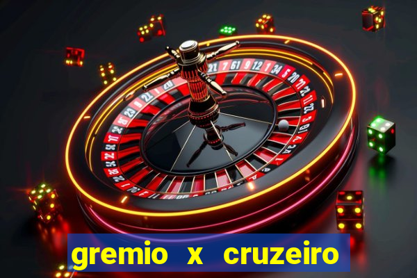 gremio x cruzeiro ao vivo hd