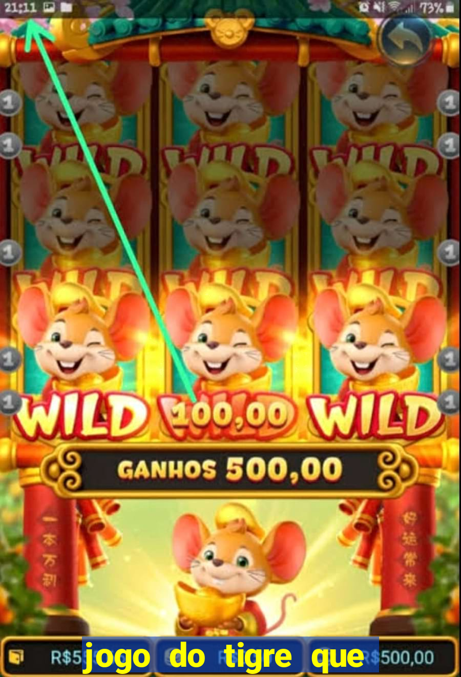 jogo do tigre que da 30 reais no cadastro