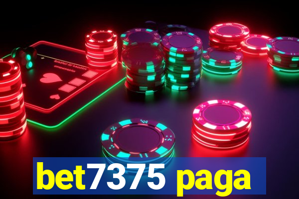 bet7375 paga