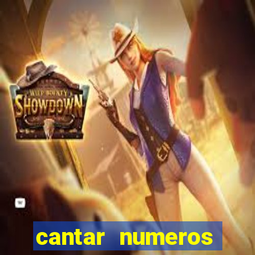 cantar numeros bingo online