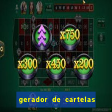 gerador de cartelas de bingo 1 a 99