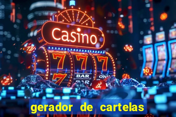 gerador de cartelas de bingo 1 a 99