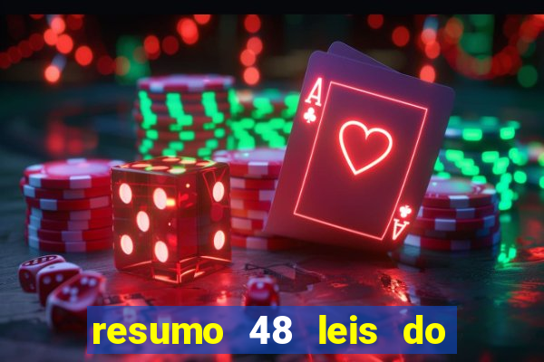 resumo 48 leis do poder pdf