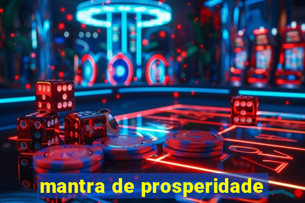 mantra de prosperidade