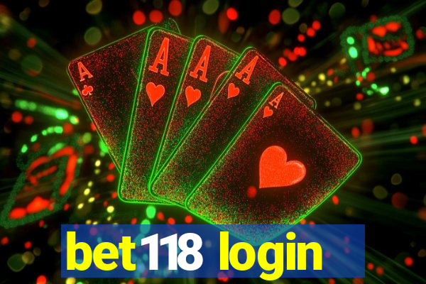 bet118 login