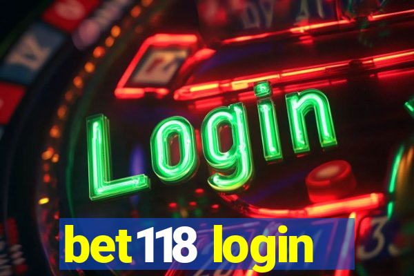 bet118 login