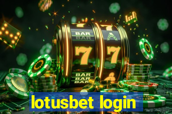 lotusbet login