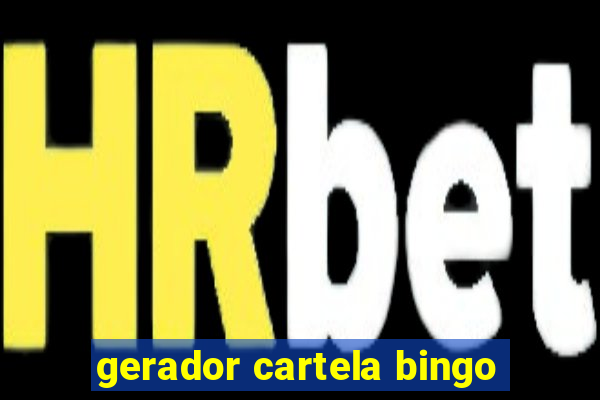 gerador cartela bingo